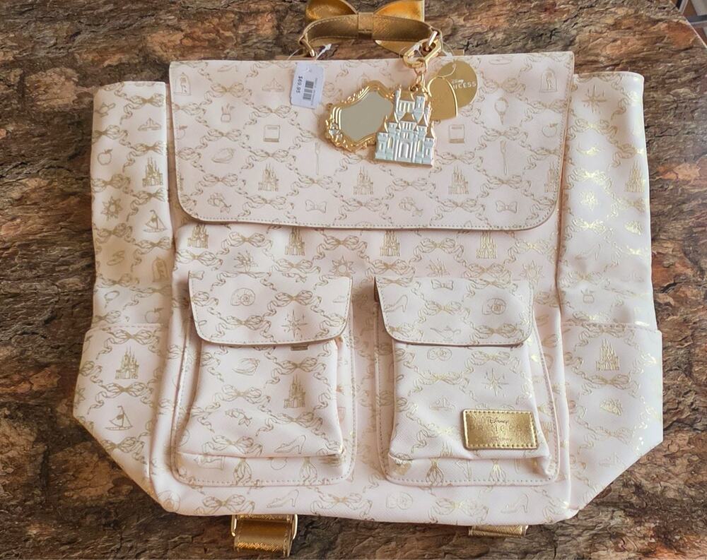Bath & Body Works Disney Princess Backpack Gold Charms 2026 Limited